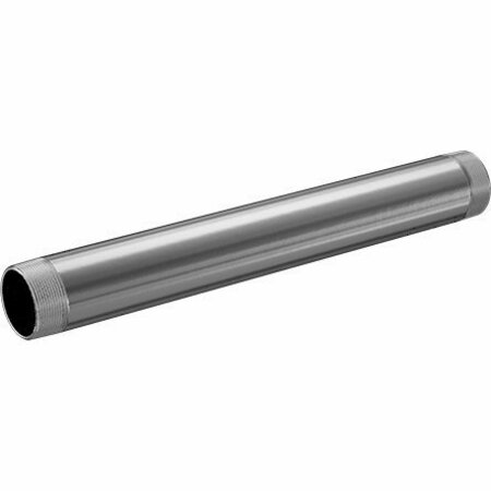 BSC PREFERRED Standard-Wall Aluminum Pipe Threaded on Both Ends 2 NPT 18 Long 5038K79